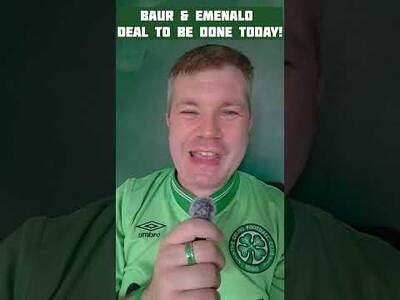 Mika Baur & Landon Emenalo Spotted at Lennoxtown Deals Set to Be Competed Today! #Celtic