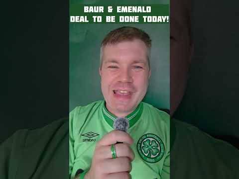 Mika Baur & Landon Emenalo Spotted at Lennoxtown Deals Set to Be Competed Today! #Celtic