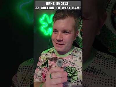 WEST HAM BID 22 MILLION FOR ARNE ENGELS AND ITS ACCEPTED BY CELTIC! #CELTIC #whufc WEST HAM BID 22 MILLION FOR ARNE ENGELS AND ITS ACCEPTED BY CELTIC! #CELTIC #whufc