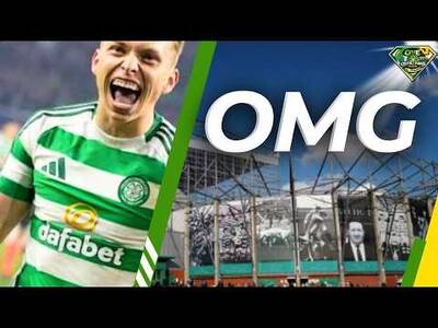 Celtic fans watching the MELTDOWN