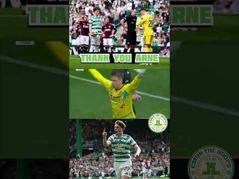 Arne Engels Best Moment in a Celtic Shirt! That Penalty Vs Hearts on the Final Game of the Season!.