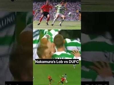 Nakamura’s Lob Vs Dundee United!#Celtic #Throwback Nakamura’s Lob Vs Dundee United!#Celtic #Throwback