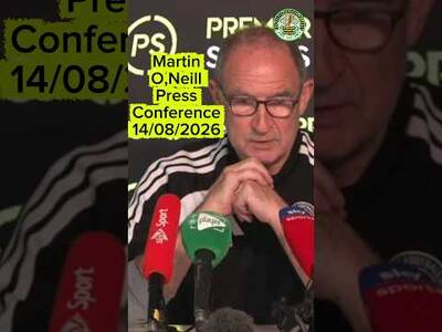 D UTD vs Celtic press conference