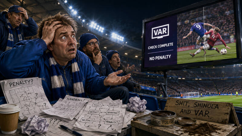 Shit, Shinola and VAR.