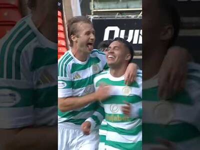 Camilo Durán opens his Celtic account against Dundee United 🍀