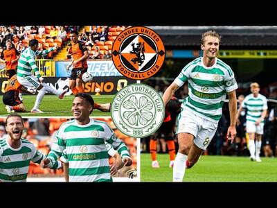 Dundee United V Celtic 0-4 (Highlights)!!