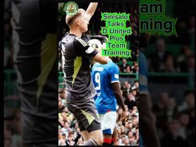 The new BHOYS train as Sinisalo talks Dundee United clash The new BHOYS train as Sinisalo talks Dundee United clash