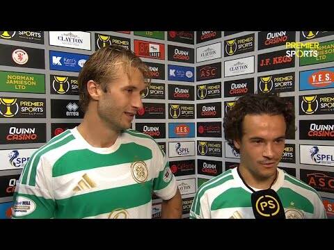 “It was incredible” Benjamin Nygren & Mika Baur Post Match Reaction | Dundee Utd 0-4 Celtic