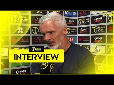 Jim Goodwin reflects after Dundee United’s 4-0 loss to Celtic