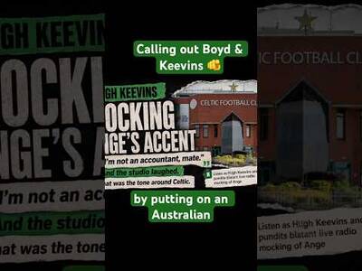 😡When Hugh Keevins MOCKED Celtic hero Ange Postecoglou