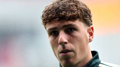 Arne Engels forced to watch on as new club West Ham suffer stoppage time collapse