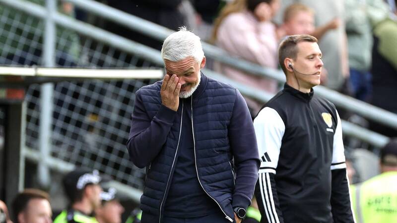 Dundee United boss Jim Goodwin calls for ‘common sense’ refereeing after Celtic defeat