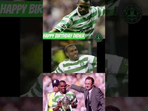 HAPPY BIRTHDAY TO ONE OF CELTIC’S FASTEST PLAYERS EVER DIDIER AGATHE #celticfc
