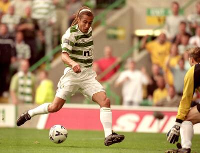 Kyogo reacts to huge Henrik Larsson claim from Celtic fans