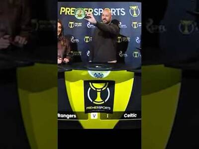 Draw As it Happened / The rangers vs Champions Celtic