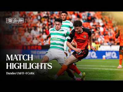 Match Highlights | Dundee United 0-4 Celtic (15/08/26)