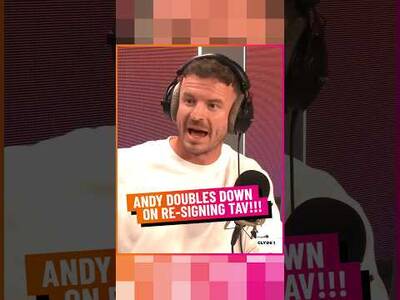 Andy Doubles Down on Re-Signing Tav!!!