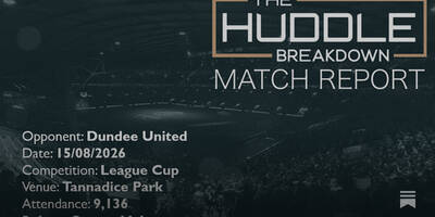 Dundee United 0, Celtic 4 – 15th August, 2026 – Scottish League Cup Dundee United 0, Celtic 4 – 15th August, 2026 – Scottish League Cup