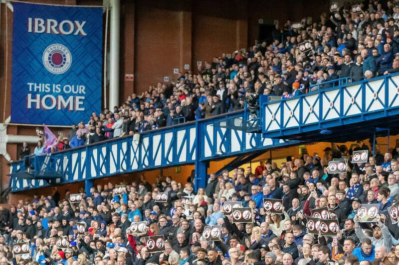 Ibrox didn’t beat Celtic to anyone. Their fans love to live outside reality.