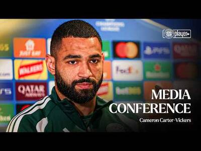 Full Media Conference | Cameron Carter-Vickers looks ahead to LASK (18/08/26)