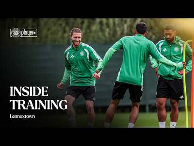 Inside Training | The Hoops prepare for Champions League Playoffs (18/08/26)