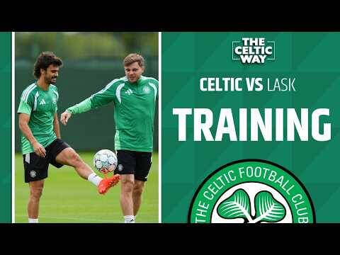 WATCH Celtic training ahead of massive Champions League tie against LASK WATCH Celtic training ahead of massive Champions League tie against LASK