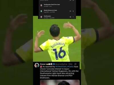 🍀 Celtic Show Concrete Interest in Yukinari Sugawara! 🇯🇵