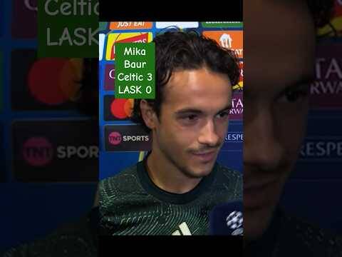 Mika looks back on a FANTASTIC night for Celtic