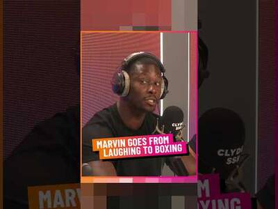 Marvin Bartley goes from laughing to boxing?! Marvin Bartley goes from laughing to boxing?!