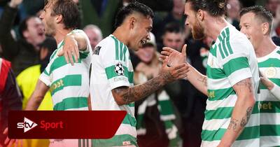 Camilo Duran steps up to the mark to aid Celtic victory over LASK