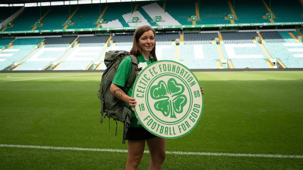 Foundation supporter Ella takes on incredible 1000-mile challenge from Sweden to Celtic Park