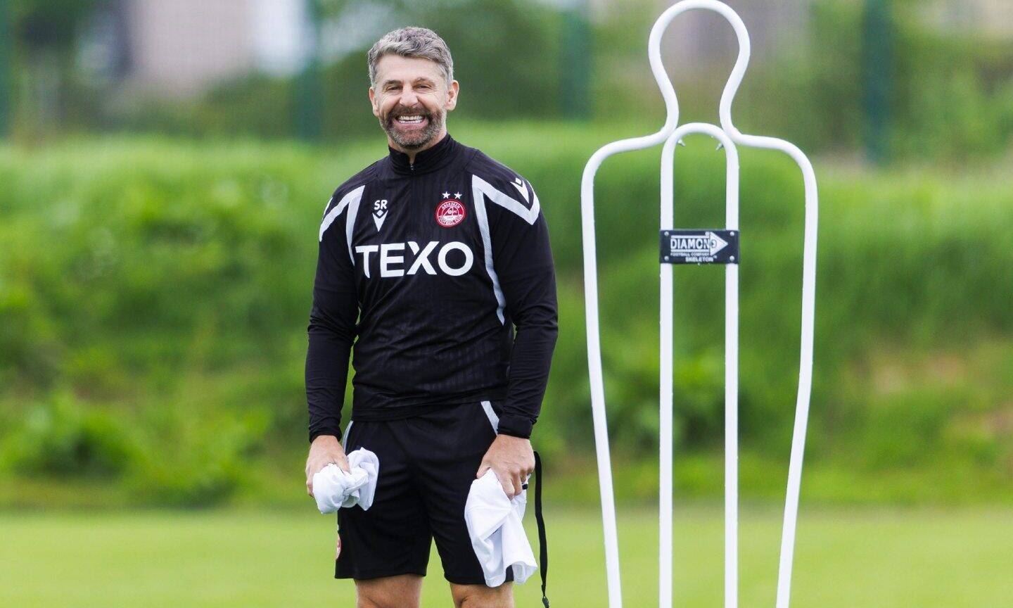 Aberdeen boss Stephen Robinson reveals preparation plan for Rangers and Celtic double-header