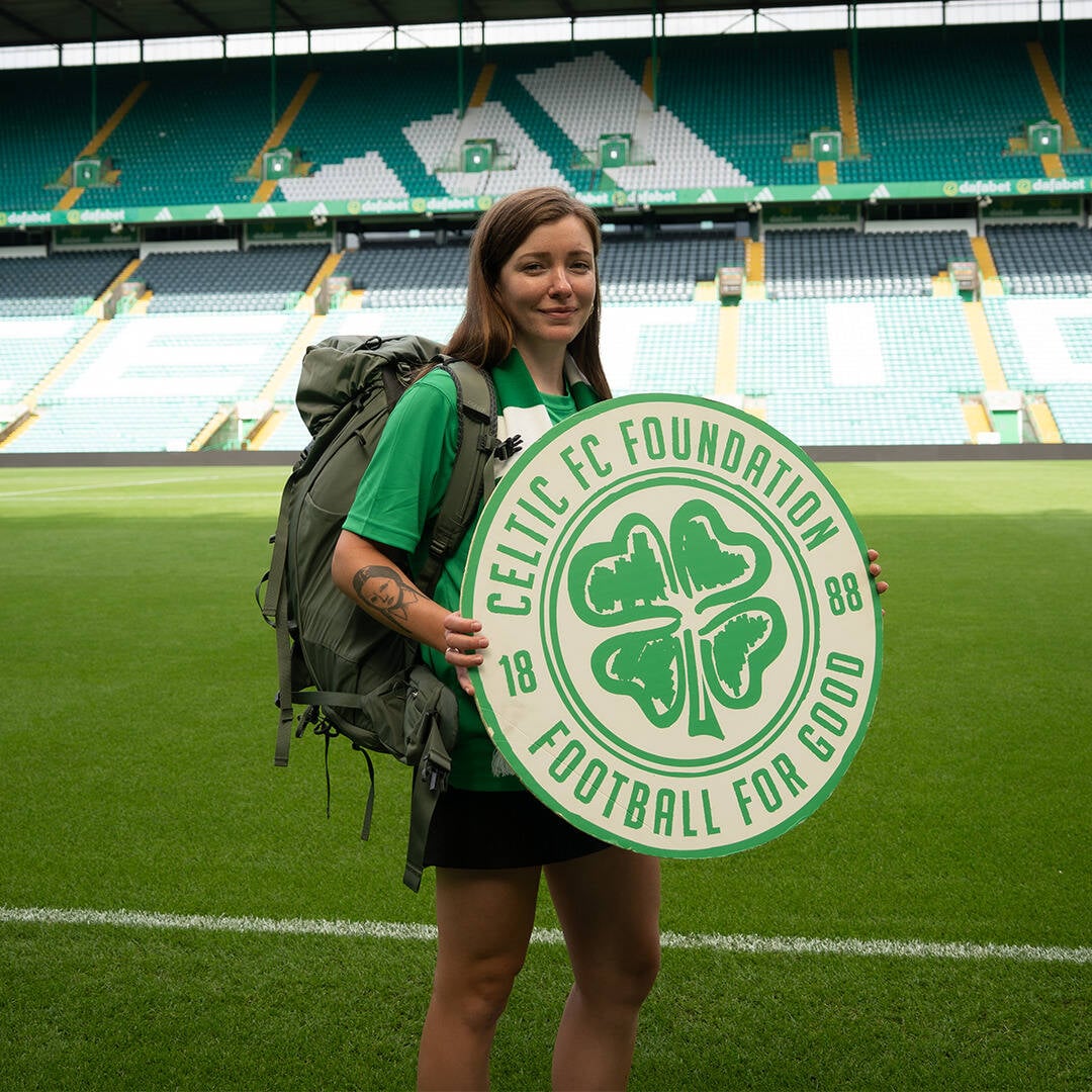 Foundation Supporter Ella takes on incredible 1000 mile challenge for Celtic FC Foundation