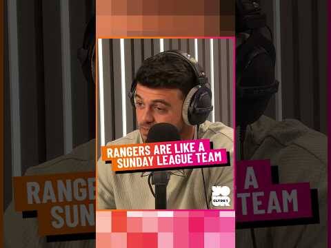 Rangers Are Like a Sunday League Team