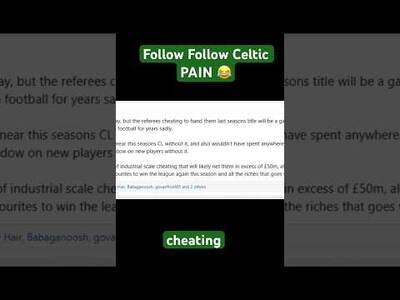 🔥Celtic BREAK Follow Follow