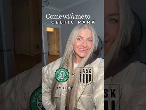 Celtic v LASK champions league playoff Celtic Park #celticfc #celticfans #celticpark #camiloduran