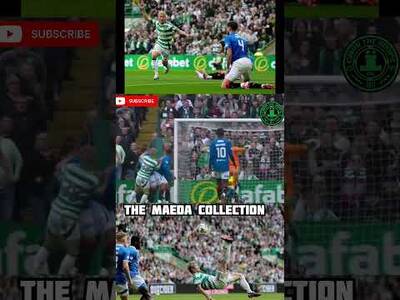 MAEDA VS RANGERS GOAL COLLECTION #DAIZENMAEDA #GLASGOWDERBY #celtic
