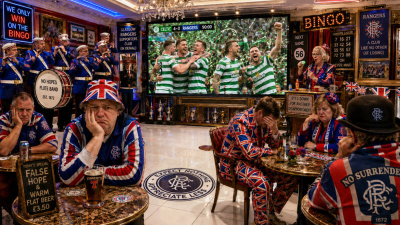 Flute bands, Royal weddings and bingo. No wonder Ibrox fan bars are shutting.