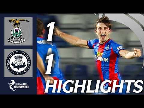 Inverness Caledonian Thistle 1-1 Partick Thistle | HIGHLIGHTS | William Hill Championship