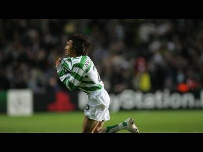 The 2005-07 1St Ever Nike Celtic Home Kit / Nakamura Vs Man United
