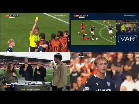 UTTERLY BIZARRE VAR & REFEREEING Decision In Dundee Derby | Mistaken Identity? Answers On A Postcard