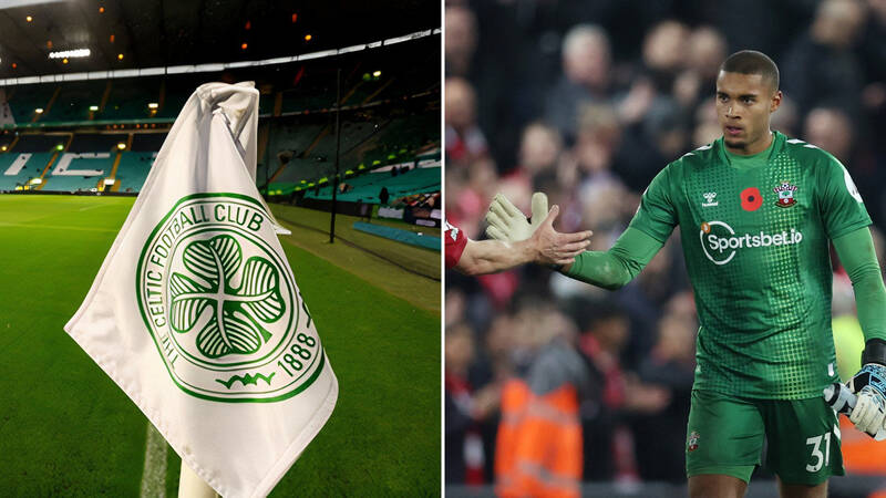 Celtic transfer target Gavin Bazunu was forced into goal before making a huge decision