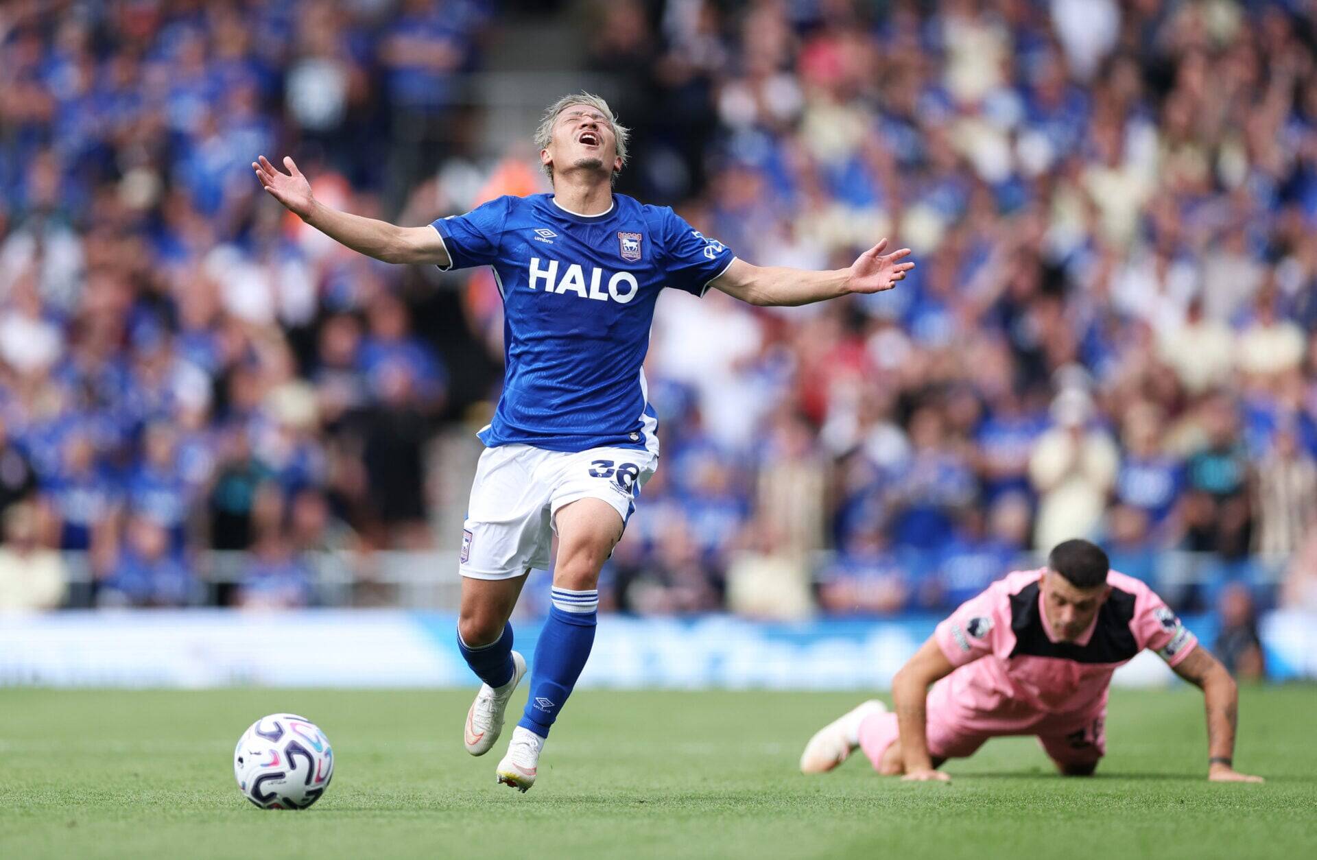 Celtic hero Daizen Maeda creates instant Ipswich history on his Premier League debut