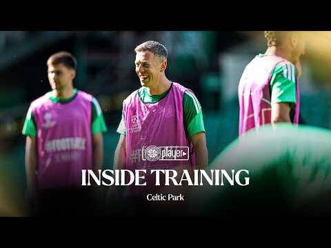 Inside Training | The Bhoys train at Celtic Park ahead of LASK (24/08/26) Inside Training | The Bhoys train at Celtic Park ahead of LASK (24/08/26)