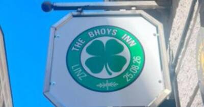 Linz locals rename pub for arrival of Celtic support ahead of LASK showdown