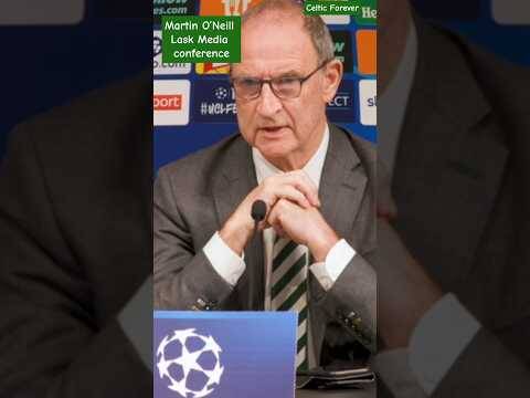 Lask vs Celtic press conference