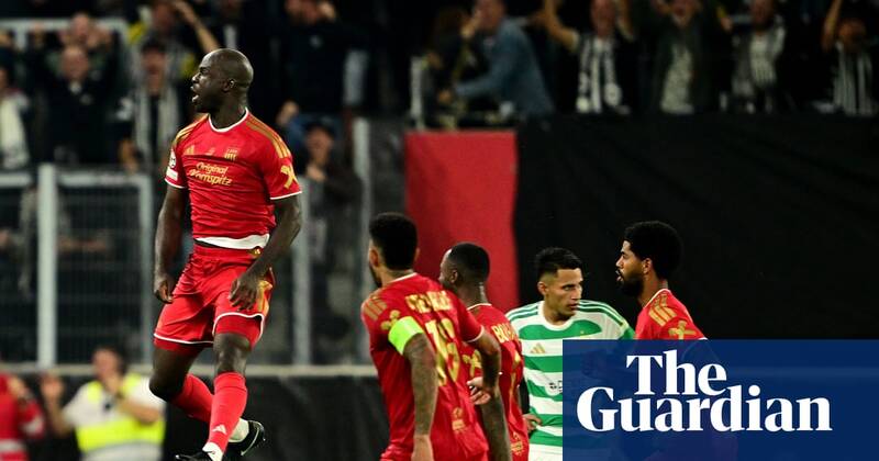 Celtic throw away four-goal lead to crash out of Champions League against LASK