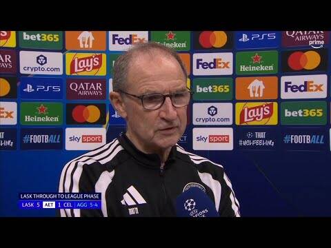 “My Team My Responsibility” Martin O’Neill BRUTALLY HONEST Reaction LASK 5-1 Celtic