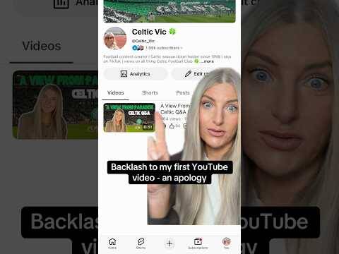 Thanks for the support on my first video #celticfc #celticfans #celticpark #footballcontentcreator