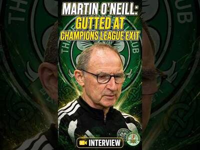 Martin O’Neill post match interview LASK 5-1 Celtic